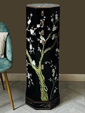 Hand Painted Blossom Octagonal