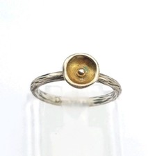 Daisy London Stacking Ring Size P / 8 Sterling Silver 925 Recycled Silver