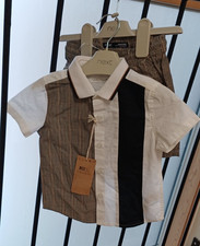 Next Boys 2 piece set clothes ( Shirt and short) Size 12-18