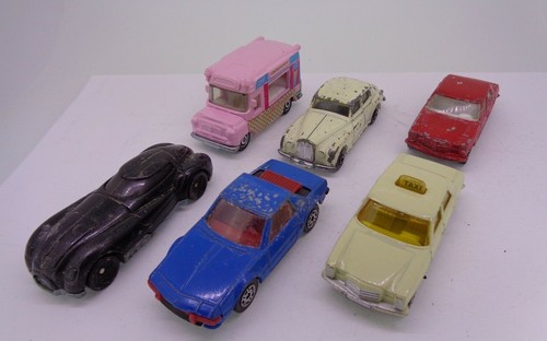 Vintage diecast inc corgi - 6x,