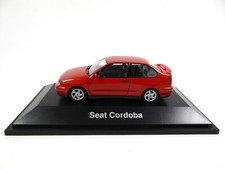 Seat Cordoba SX Orange Red 1:43 - Herpa Diecast Dealer Model Car SE12