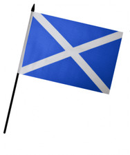 Scotland Hand Flag (9" x 6")