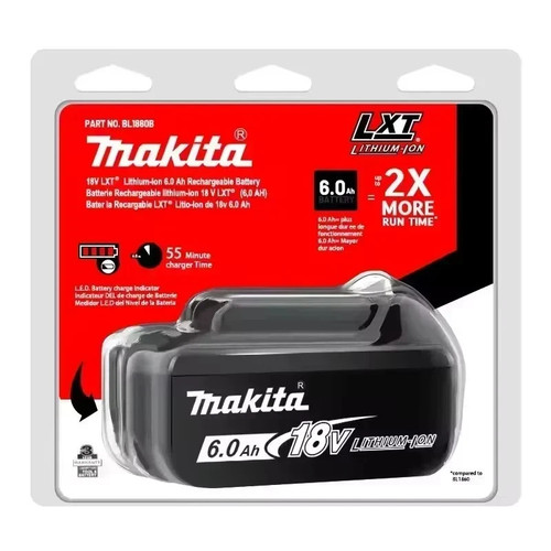 Makita 18v 0ah ion - 6.0ah, li-ion