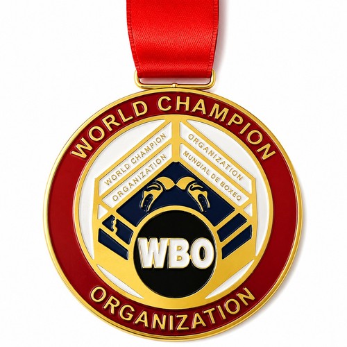 Wbo world champion medal - wbo,
