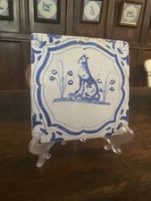 Dutch Delft Tile Depicting A