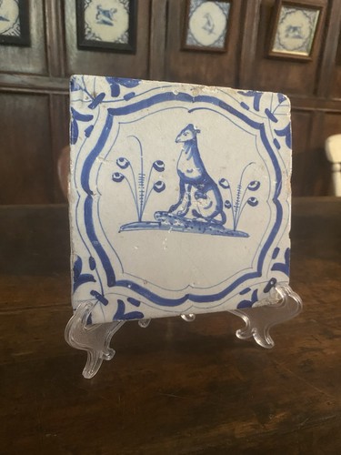 Dutch delft tile - dutch, a