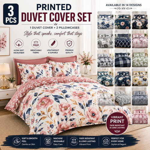 Luxury reversible duvet cover - luxury,