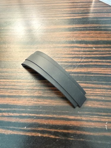 Rolex oysterflex black rubber - black,