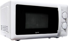 Igenix IG2083 Manual Microwave Oven with 5 Power Levels 20L 800w White