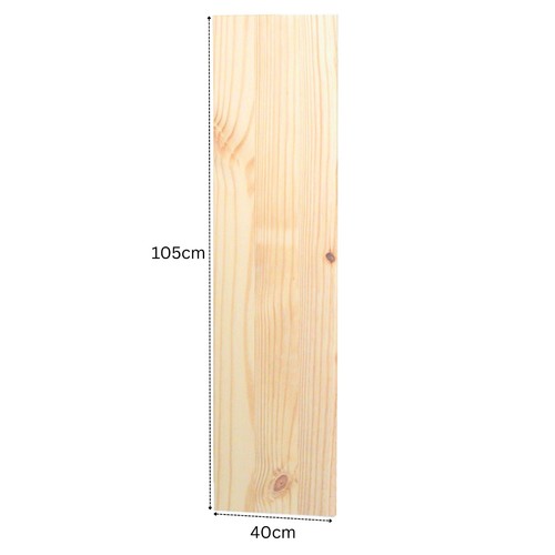 Solid pine shelf board - pine,
