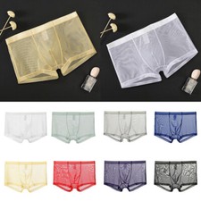 Mens Seamless Boxers Underwear