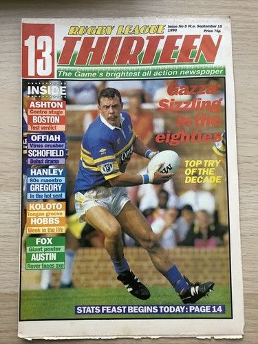 Rugby league review magazine - review,