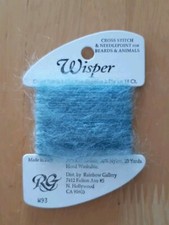 RAINBOW GALLERY WISPER THREAD W93 DELFT BLUE DISCONTINUED 