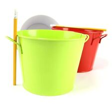 Wide 17x13x13cm Bucket with Ear Handles.  Mini Planter Sweet Tree Pails