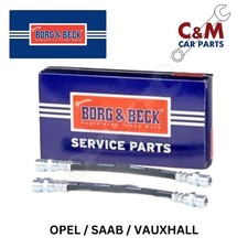 Rear Brake Hose Pair Fits