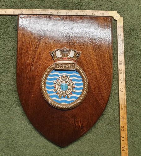 Vintage hms dryad - dryad, royal