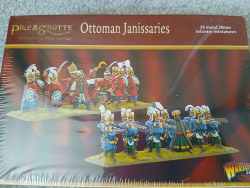 Ottoman janissaries 28mm pike - ottoman,