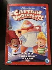 Captain Underpants - The First Epic Movie (DVD, 2017) (A5)