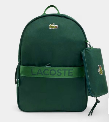 Lacoste green pocket canvas - green,