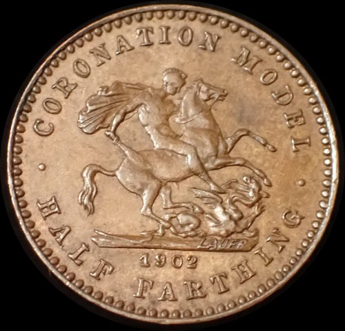 Half farthing 1902 - half,