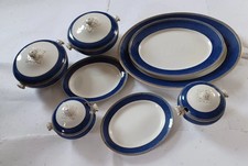 Vintage Bisto Blue & White