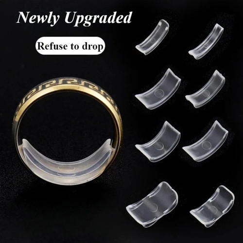Pcs silicone ring size - 8,
