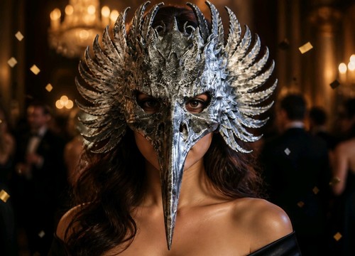 Large wearable raven - large, mask