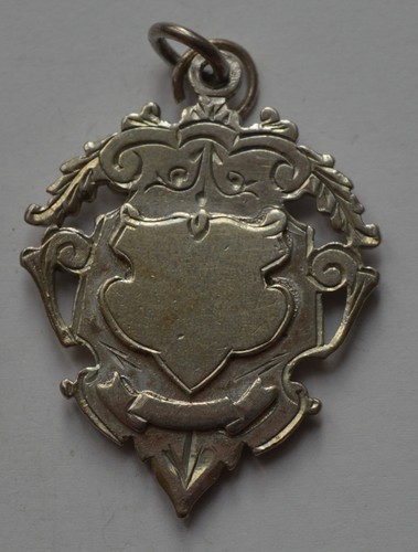 Shield antique sterling silver - antique,