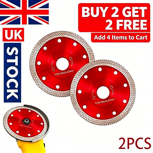 115mm diamond cutting - 2x,