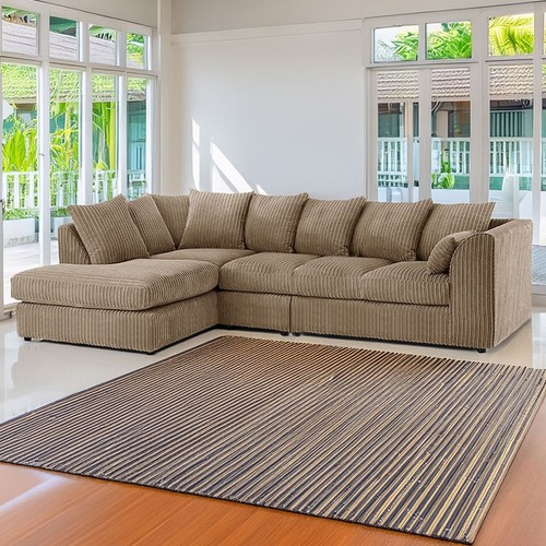 Striped corduroy corner - striped,