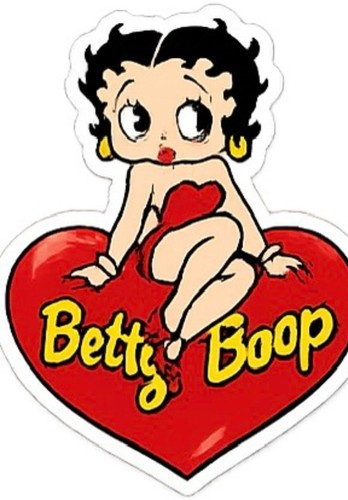 Betty boop vinyl sticker for - boop,