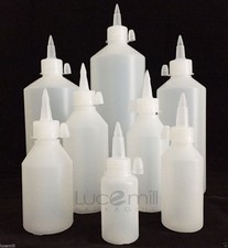 HDPE Plastic Bottles With