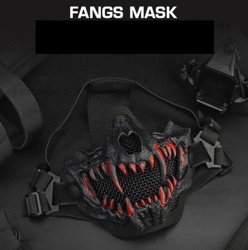 Tactical airsoft mask - mask, half