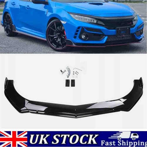 Front bumper lip spoiler - front,