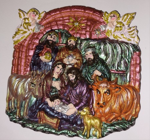 Christmas nativity scene - christmas,