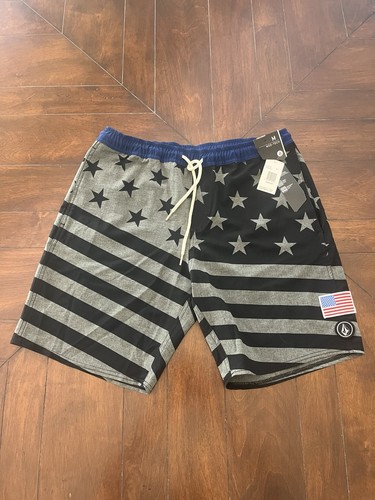 Volcom american flag swim - flag,