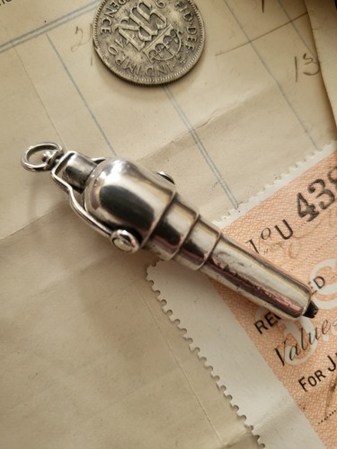 Victorian silver canon watch - victorian, 'canon'