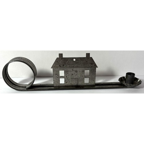Vintage handmade metal - metal, house