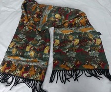 Vintage Disney Jungle Book Scarf by Tie Rack - Silk & Lambswool