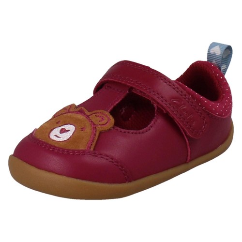 Girls clarks leather - girls,
