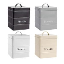Biscuit tin storage cookie - tin, jar