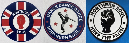 Northern soul vinyl sticker - northern,