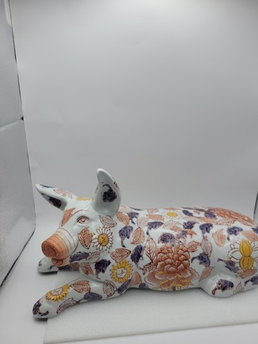 Antique imari pig asian - imari,