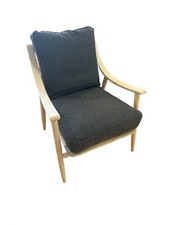 Ercol Marino Chair in CM Clear Ash & LDS17 Fabric W75 D85 H86 SH46CM RRP £1950