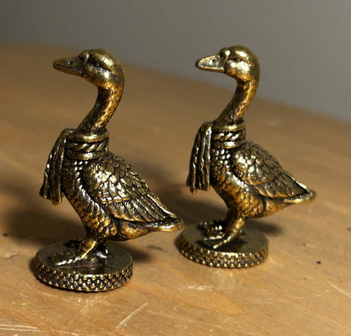 Vintage pair small whimsical - pair,