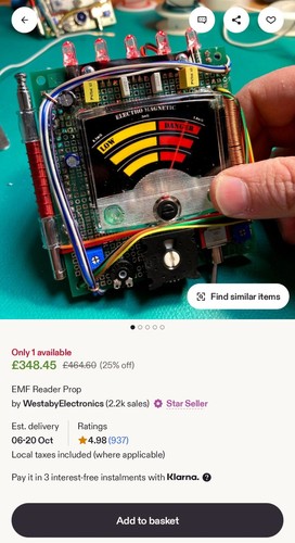 Supernatural emf meter prop - supernatural,