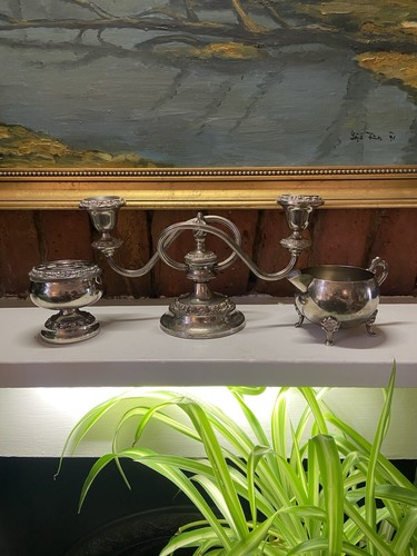 Vintage silver plated - vintage, set