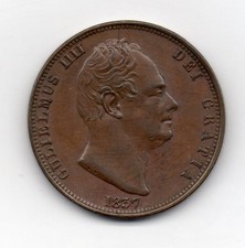 1837 Halfpenny, William IV