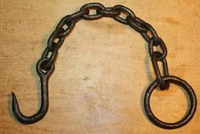 Antique Wrought Iron Hook on