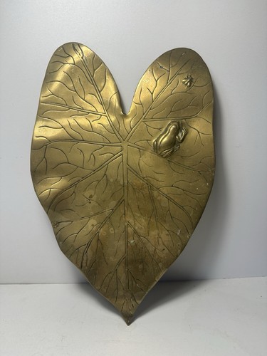 Art nouveau brass - brass, wall